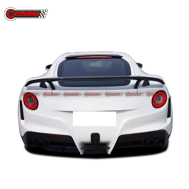 Novitec Style Carbon Fiber Rear Spoiler For Ferrari F12