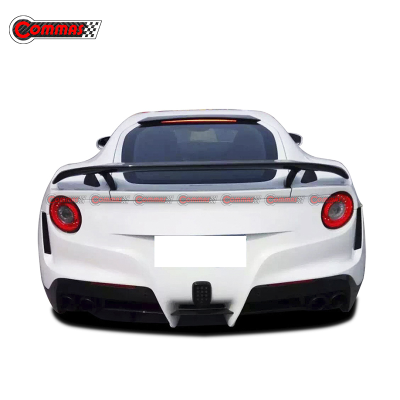 Novitec Style Carbon Fiber Rear Spoiler For Ferrari F12