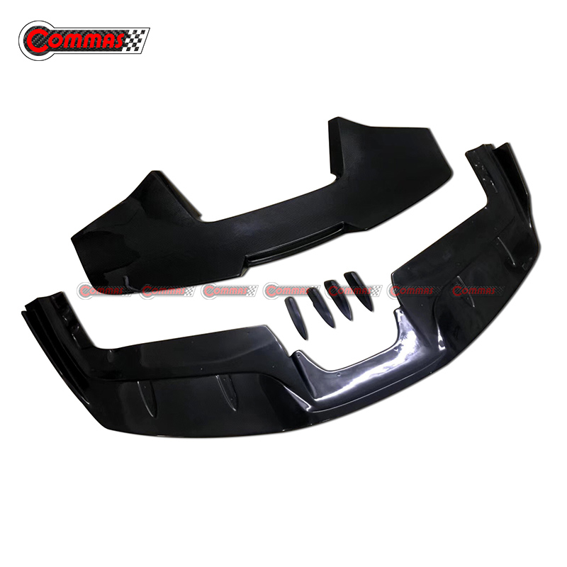 Rowen Style Carbon Fiber Front Lip For Ferrari 488 GTB