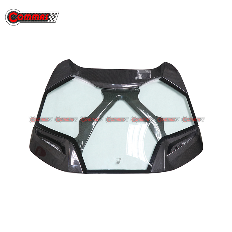 Capristo Style Engine Hood For Ferrari 488 GTB Spider