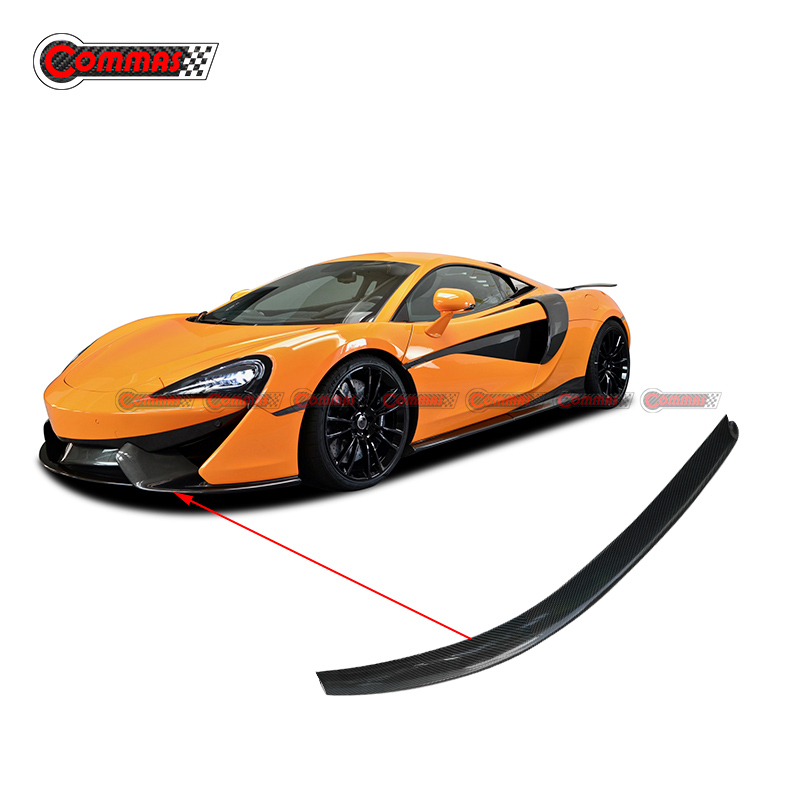 Novitec Style Carbon Fiber Front Lip Diffuser For Mclaren 540C 570S