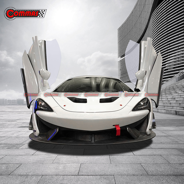 GT4 Style Carbon Fiber Front Bumper For Mclaren 540C 570S