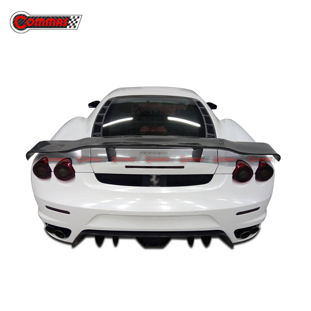 Veilside Style Carbon Fiber Front Bumper For Ferrari 430