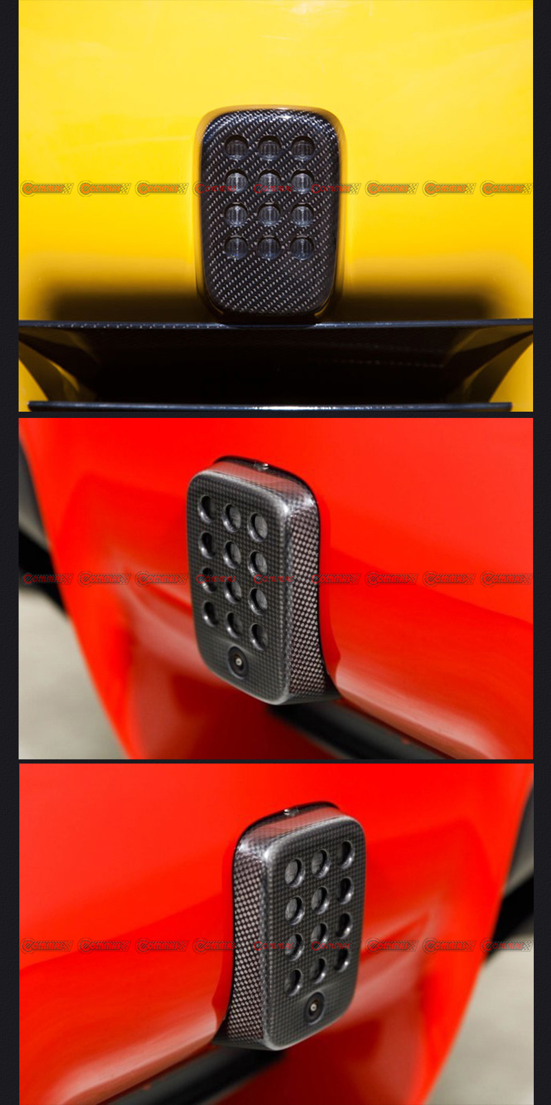 Brake LightFog Light Cover For Ferrari F12