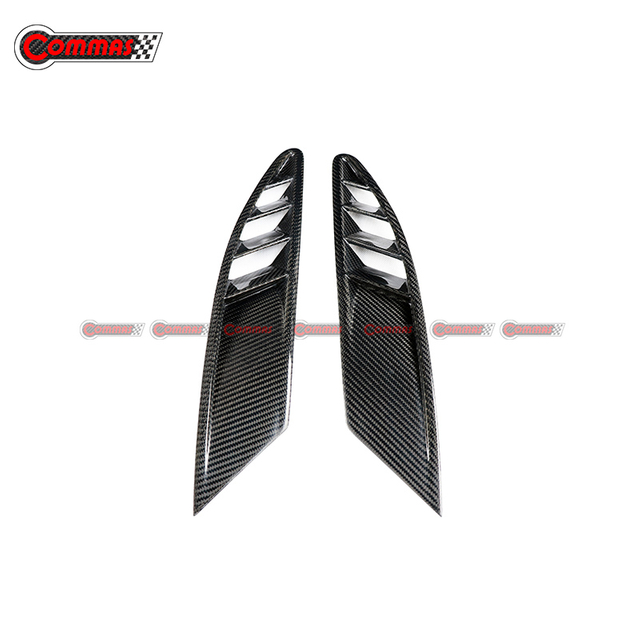 Carbon Fiber Front Bumper Side Vents For Ferrari 458