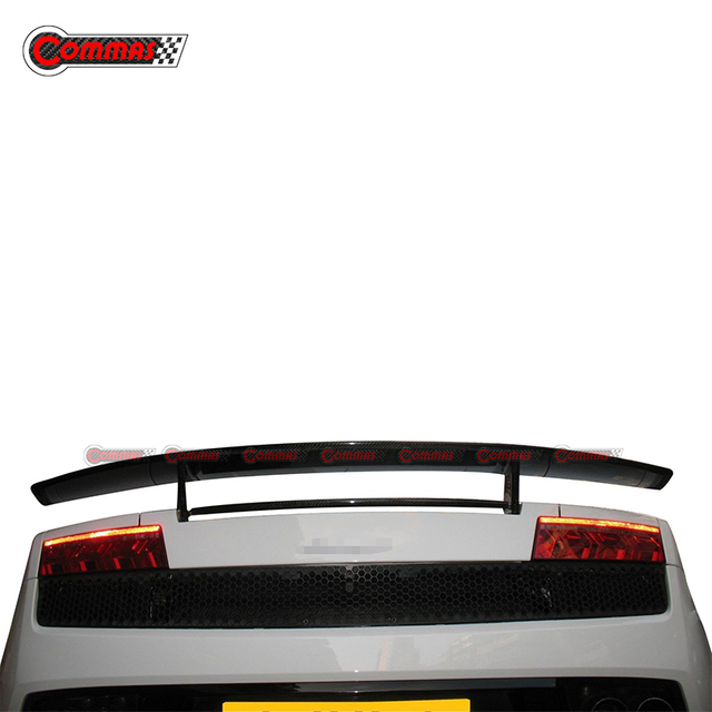 DMC Style Carbon Fiber Rear Wing Spoiler For Lambroghini Gallardo LP550 LP560 LP570