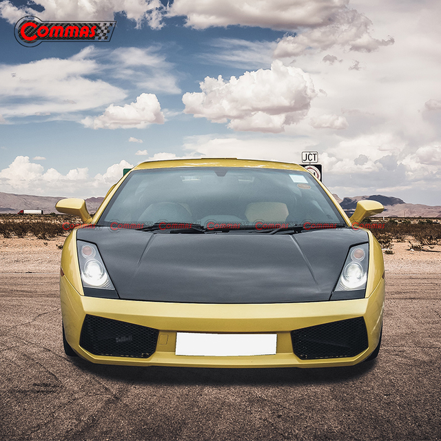 OEM Style Carbon Fiber Engine Cover Hood For Lambroghini Gallardo LP550 LP560 LP570