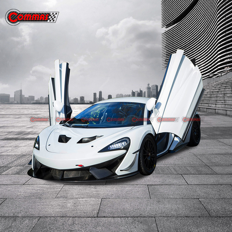 GT4 Style Carbon Fiber Front Bumper For Mclaren 540C 570S