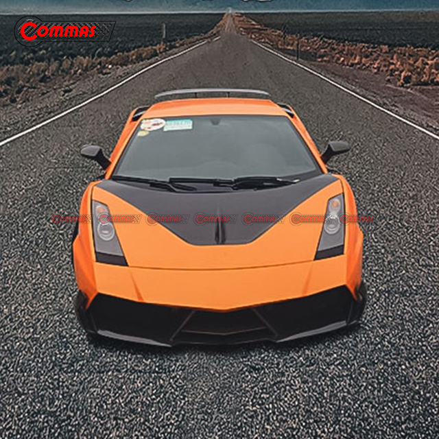 CSS Style Carbon Fiber Front Bumper For Lambroghini Gallardo LP550 LP560 LP570