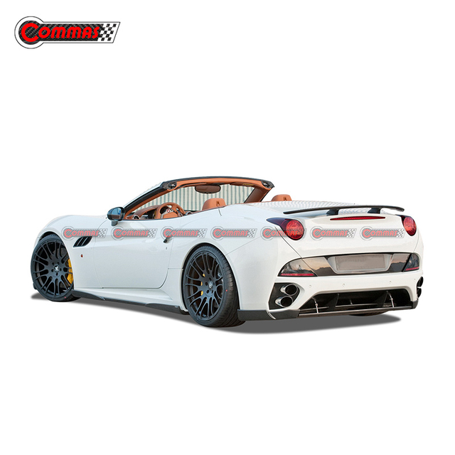 Hamann Style Carbon Fiber Rear Diffuser Lip for Ferrari California