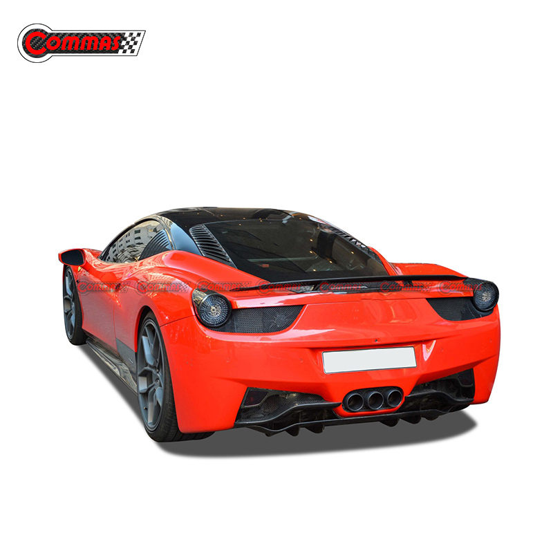 Novitec Rosso Carbon Fiber Rear Spoiler For Ferrari 458