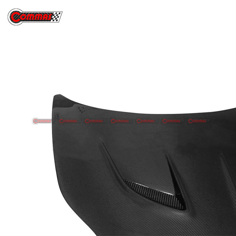 Black Sails Style Carbon Fiber Engine Cover For Ferrari 458