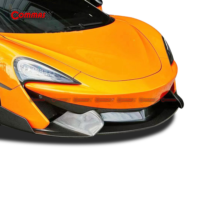 620r Style Carbon Fiber Front Splitter For Mclaren 540C 570S