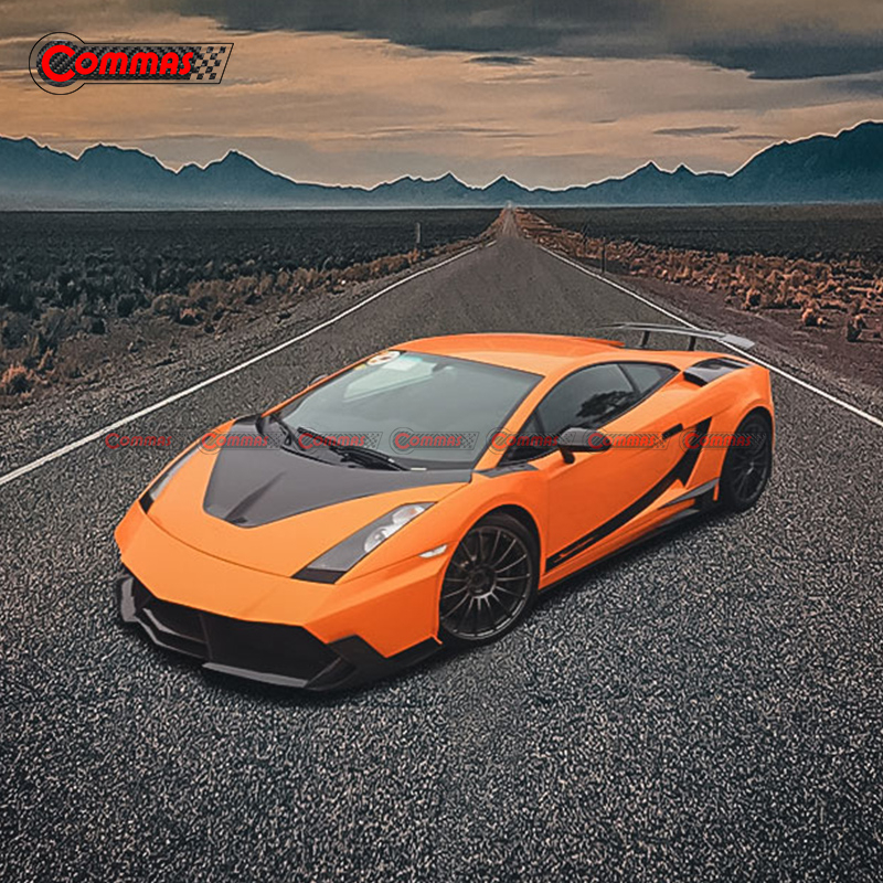 CSS Style Carbon Fiber Front Bumper For Lambroghini Gallardo LP550 LP560 LP570