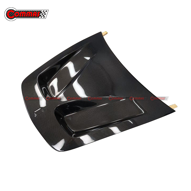 P1 Style Carbon Fiber Engine Hood For Ferrari 430