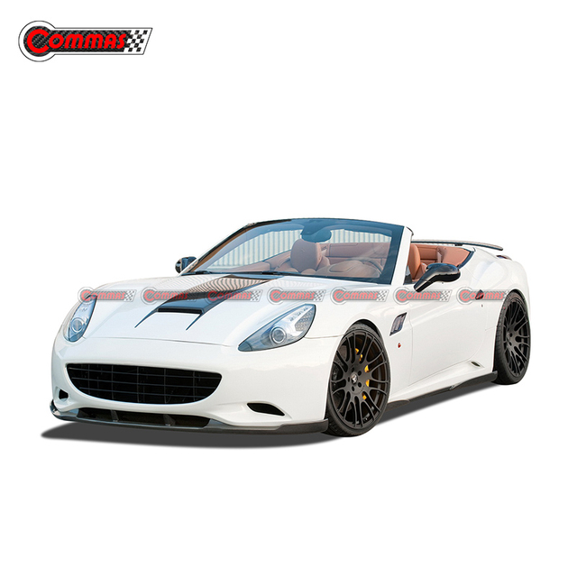 Hamann Style Carbon Fiber Rear Diffuser Lip for Ferrari California
