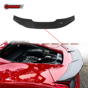 Vorsteiner Style Carbon Fiber Rear Ducktail Spoiler For Ferrari 488