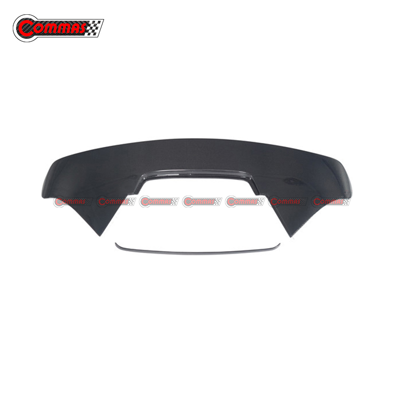 Black Sails Style Carbon Fiber Rear Spoiler For Ferrari 458