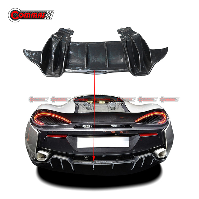  Novitec Dry Carbon Fiber Rear Diffuser for McLaren 540C-570S