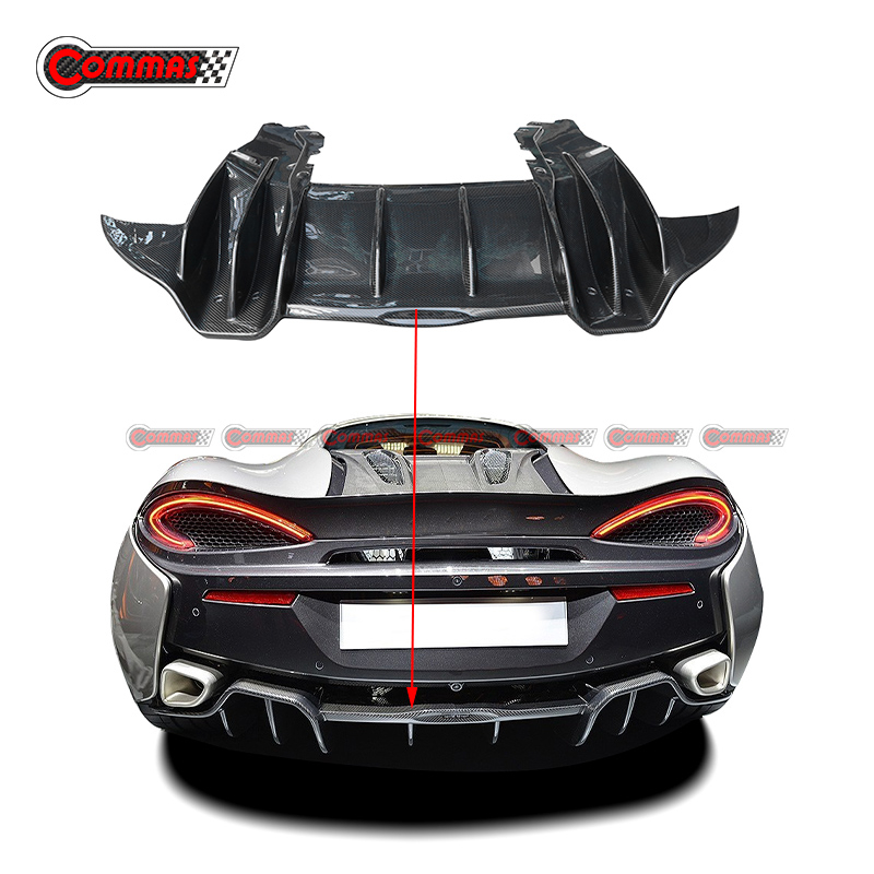  Novitec Dry Carbon Fiber Rear Diffuser for McLaren 540C-570S