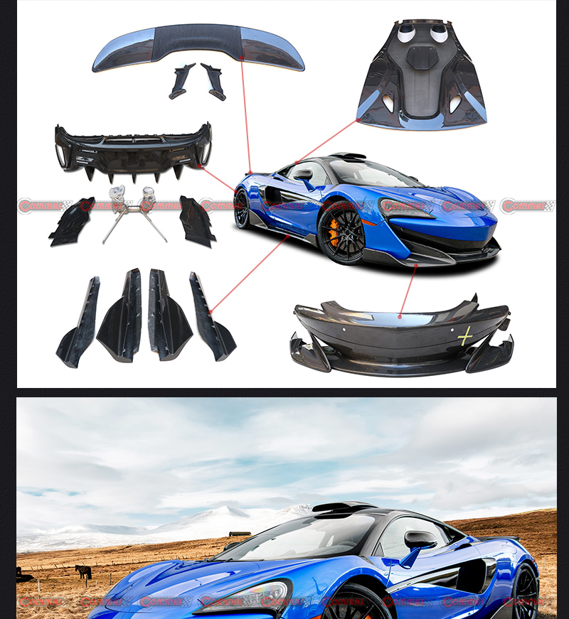 Mclaren 540C 570S 600LT Body Kit