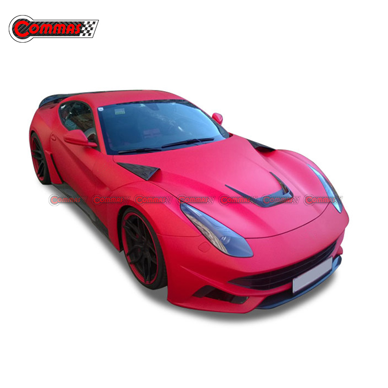 Novitec Style Carbon Fiber Hood Vents For Ferrari F12