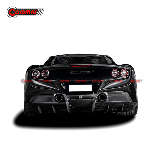 Carbon Fiber Novitec Style Rear Lip For Ferrari F8