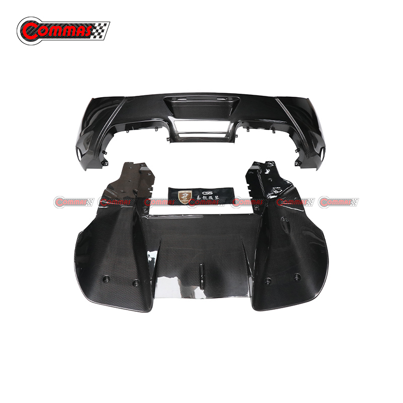 Vorsteiner Style Carbon Fiber Rear Lip Diffuser For Mclaren MP4 12C 650S