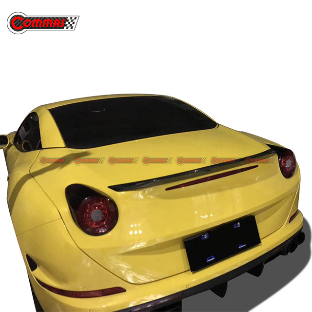 Carbon Fiber Rear Spoiler Wing for Ferrari California