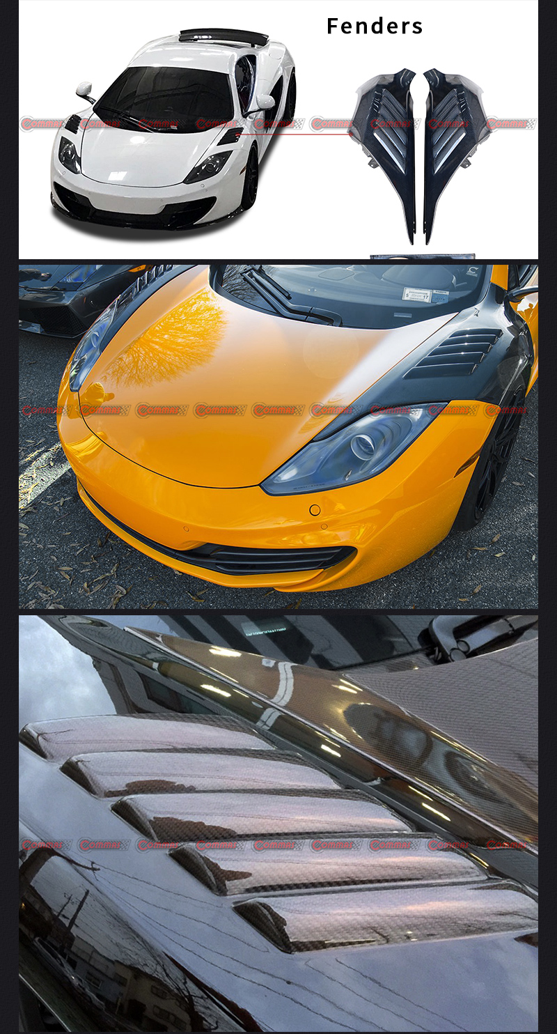 gt3 style mclaren mp4 12c fenders