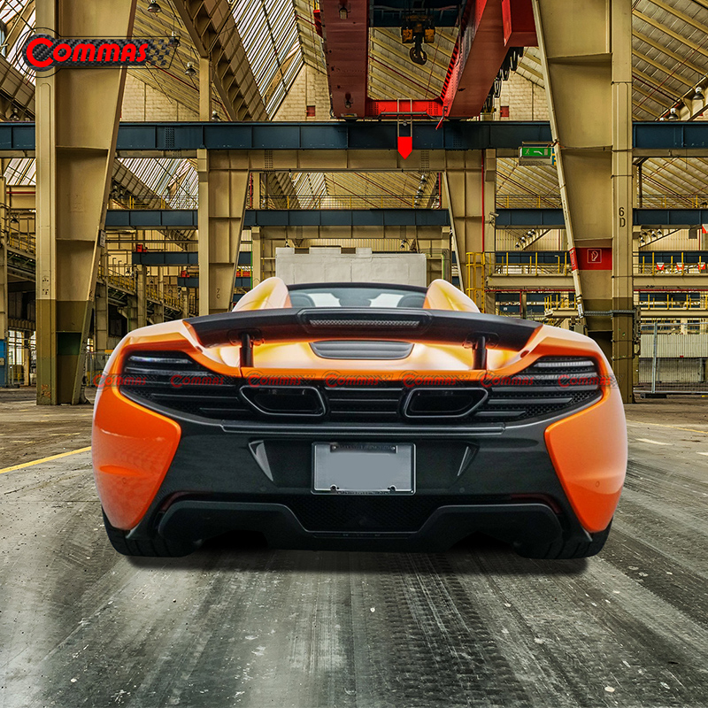 OEM Style Carbon Fiber Rear Bumper For Mclaren 650S