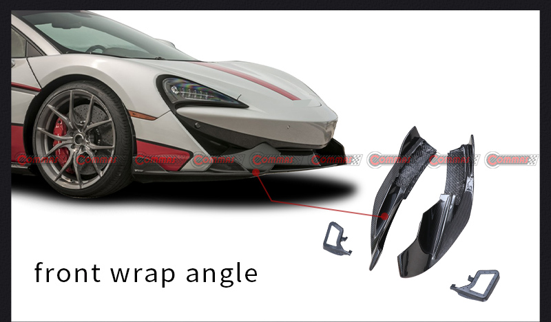 vorsteiner mclaren 540c front splitter