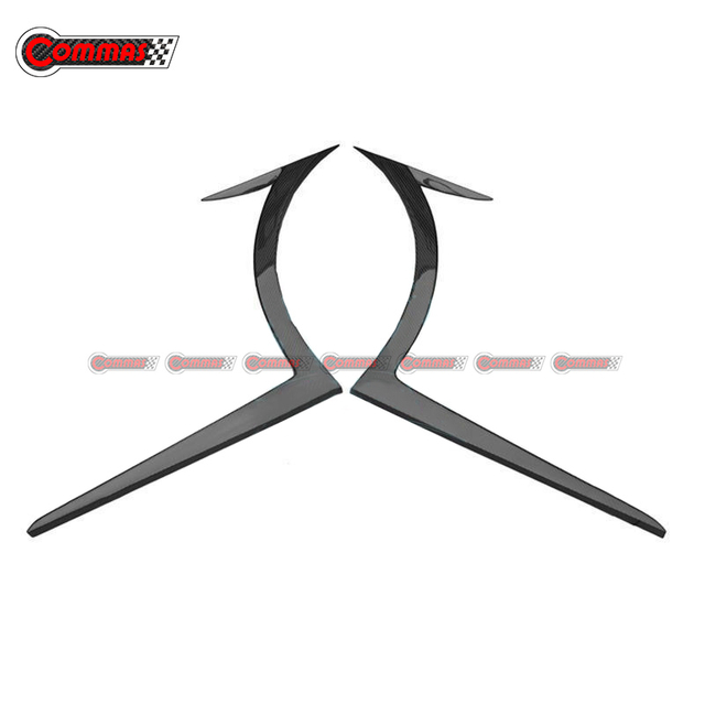 OEM Style Carbon Fiber Front Fender Trim For Lambroghini Gallardo LP550 LP560 LP570