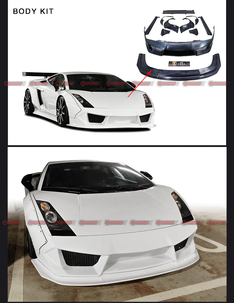 lambroghini gallardo lp540 lb body kit