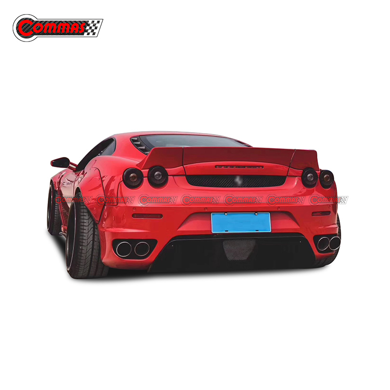 Liberty Walk Style Carbon Fiber Wide Body Kit For Ferrari 430