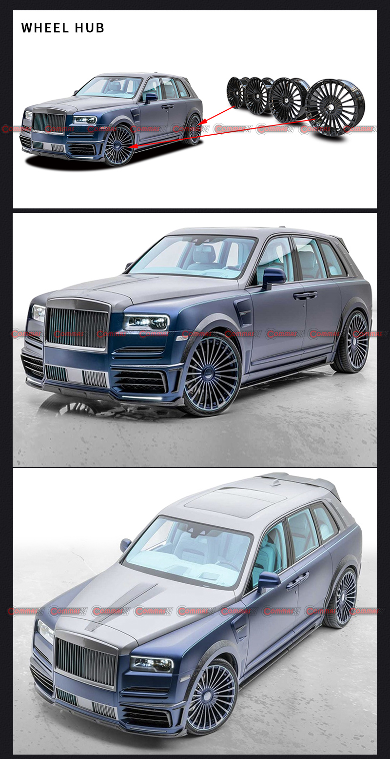 mansory rolls royce cullinan wheel rims