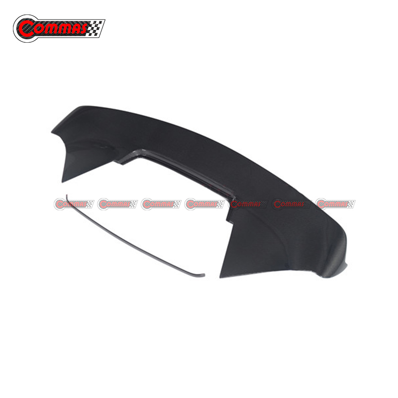 Black Sails Style Carbon Fiber Rear Spoiler For Ferrari 458