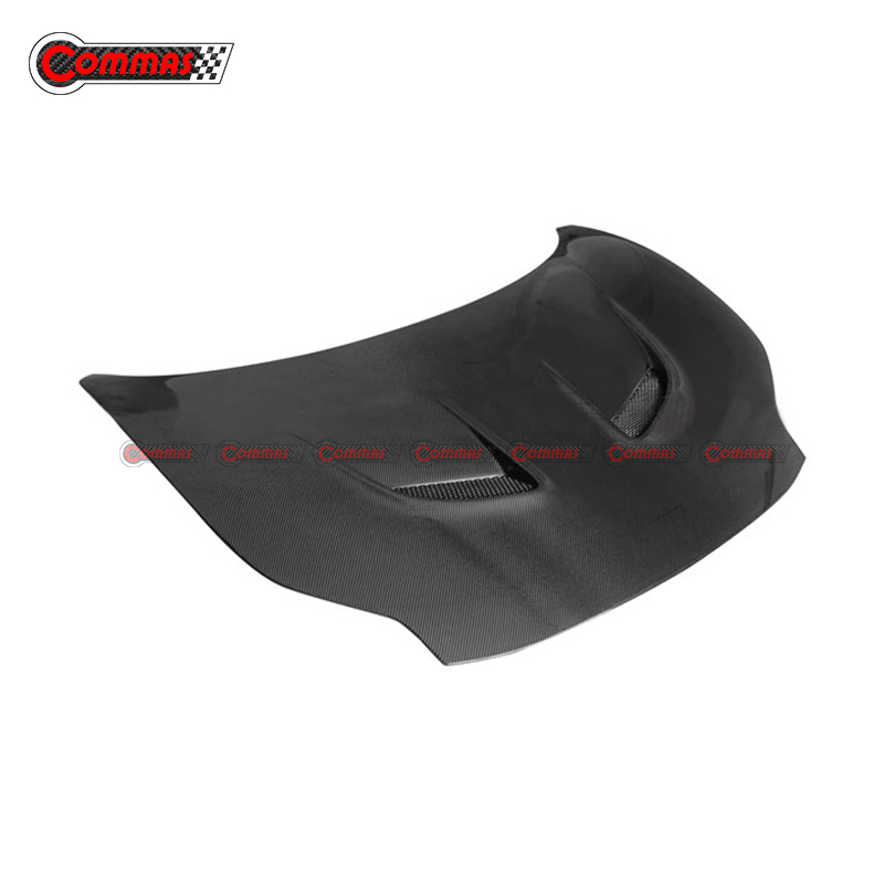 Black Sails Style Carbon Fiber Engine Cover For Ferrari 458