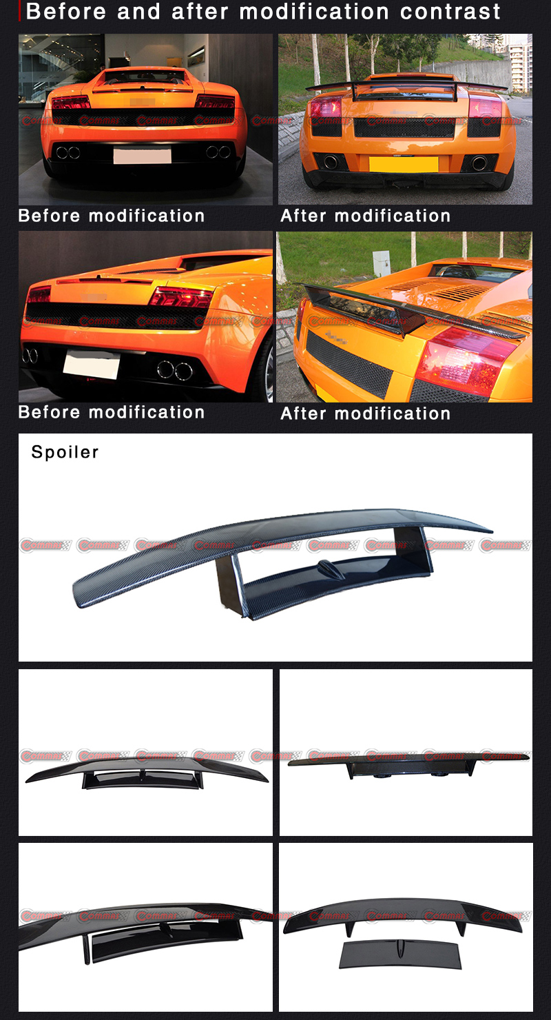 lambroghini gallardo dmc rear spoiler