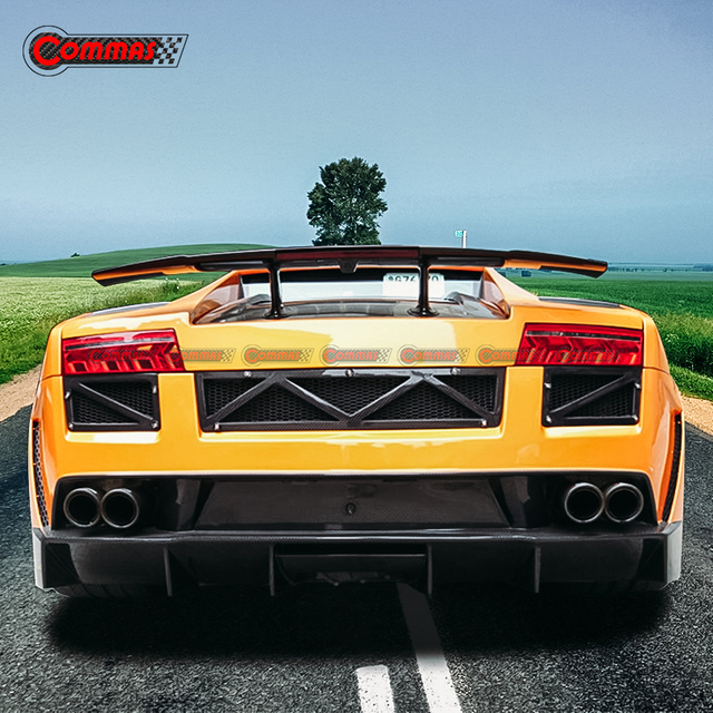 Racing Style Rear Bumper For Lambroghini Gallardo