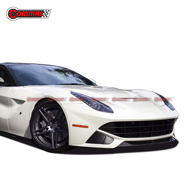 DMC Style Carbon Fiber Front Lip For Ferrari F12