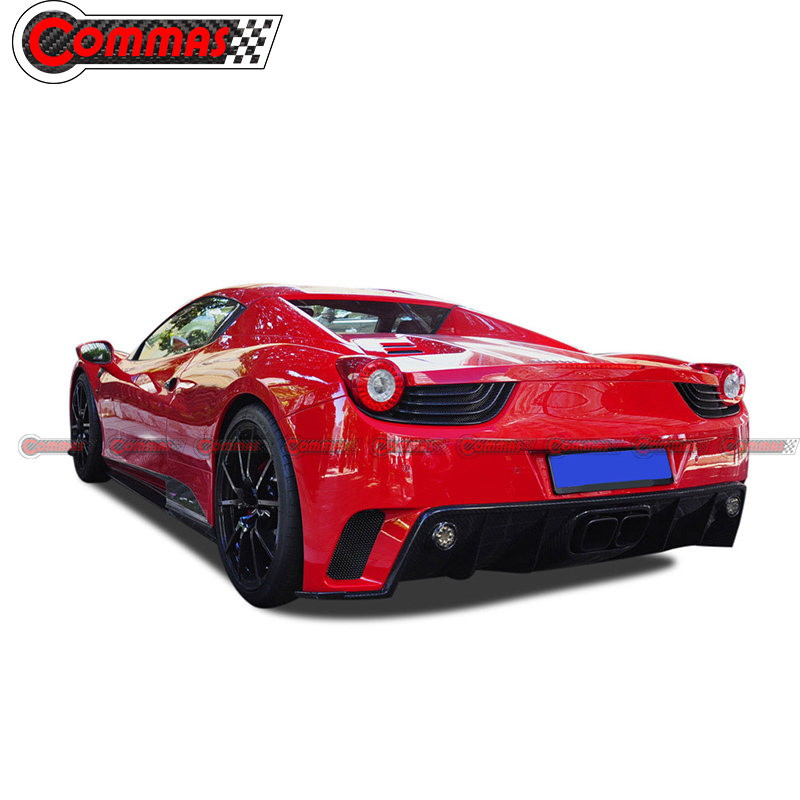 Mansory Style Carbon Fiber Body Kit For Ferrari 458