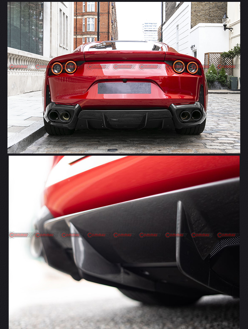  Rear Lip For Ferrari 812