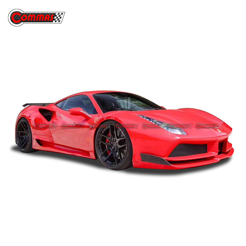 Novitec Style Fiberglass Body Kit For Ferrari 488