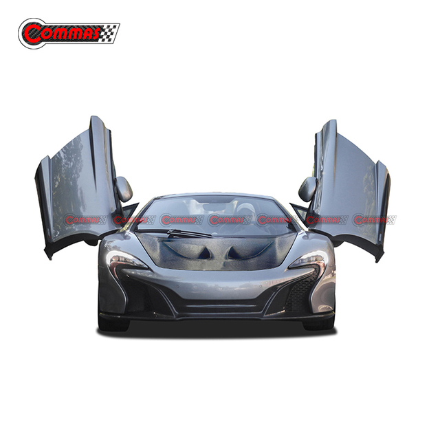 P1 Style Carbon Fiber Engine Cover Hood For Mclaren MP4 12C 650S