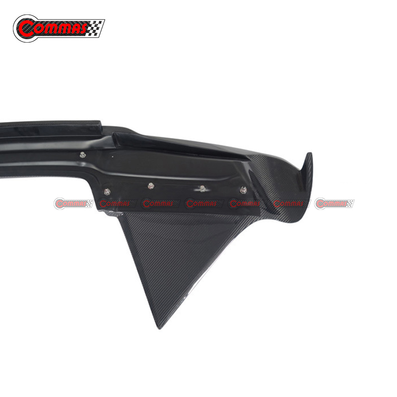 Black Sails Style Carbon Fiber Rear Spoiler For Ferrari 458