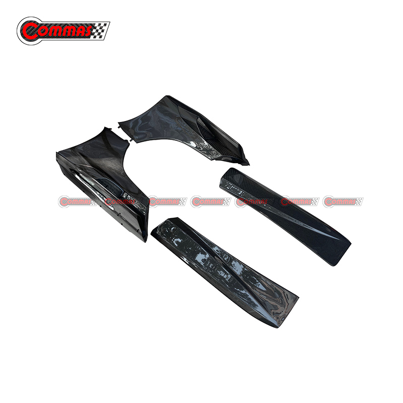 675LT Style Carbon Fiber Rear Side Skirts For Mclaren 650S