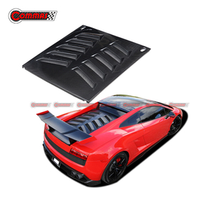 RZ Style Carbon Fiber Rear Trunk Cover For Lambroghini Gallardo LP540 LP550 LP560