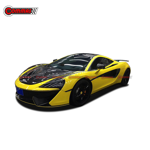 P1 Style Carbon Fiber Engine Cover Hood For Mclaren 540C 570S 600LT