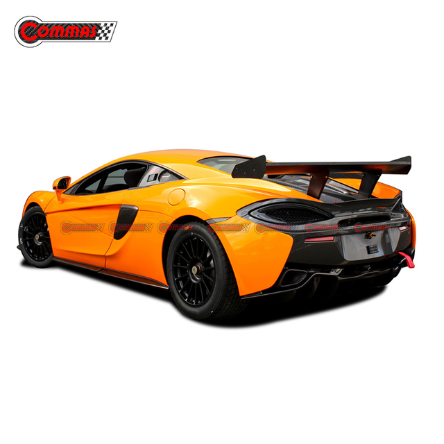 GT4 Style Carbon Fiber Rear Wing Spoiler For Mclaren 540C 570S